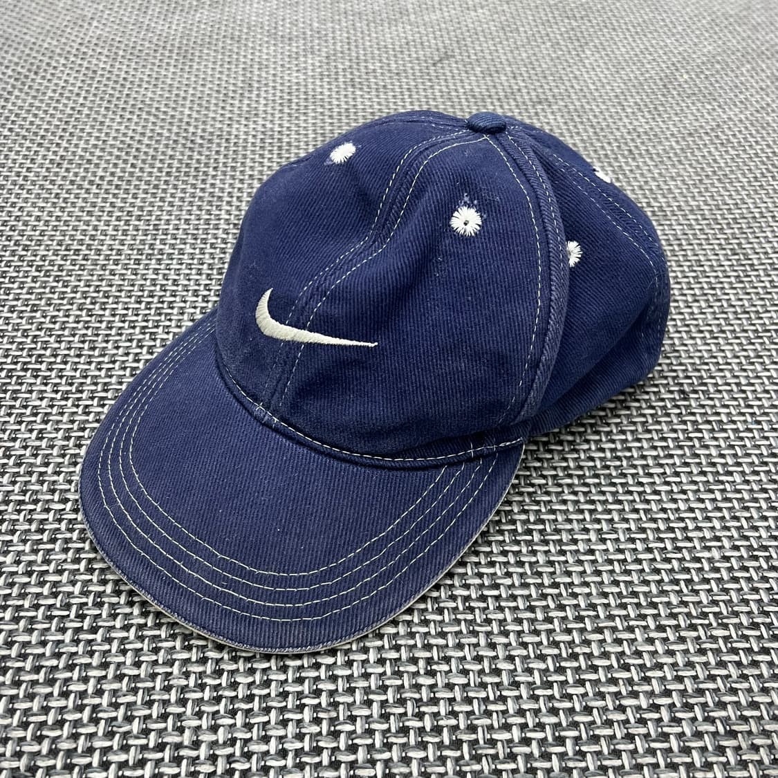 나이키 네이비 코듀로이 볼캡 상품이미지1