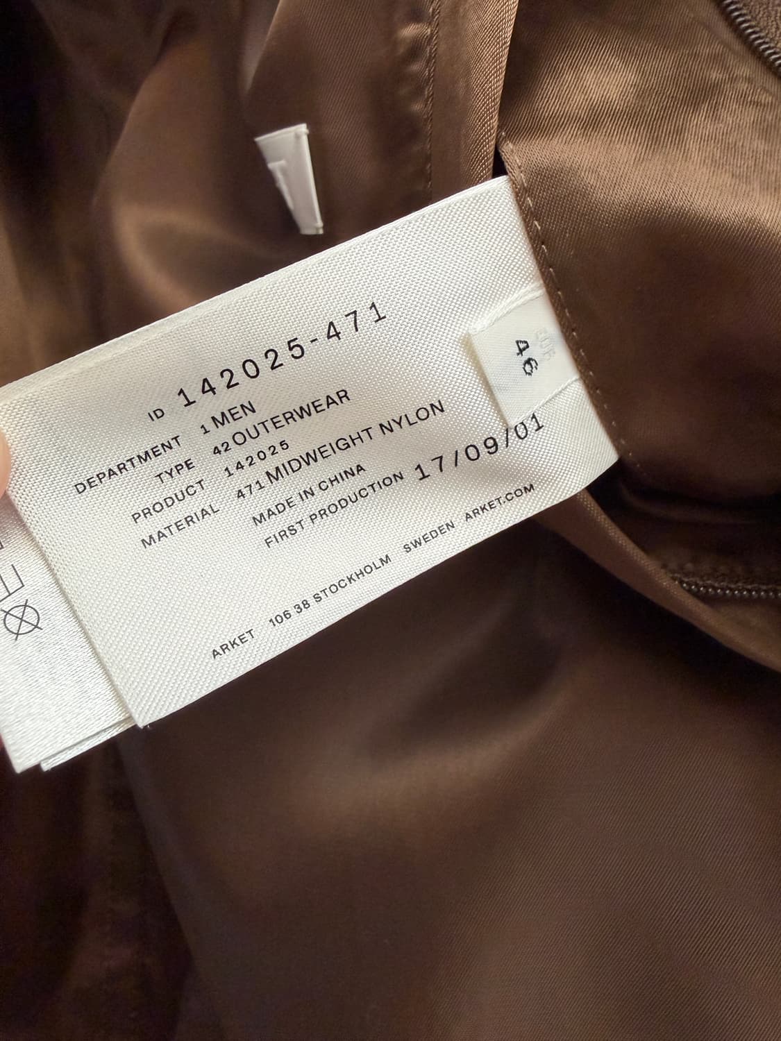 아르켓 써모어 사틴 자켓 상품이미지5