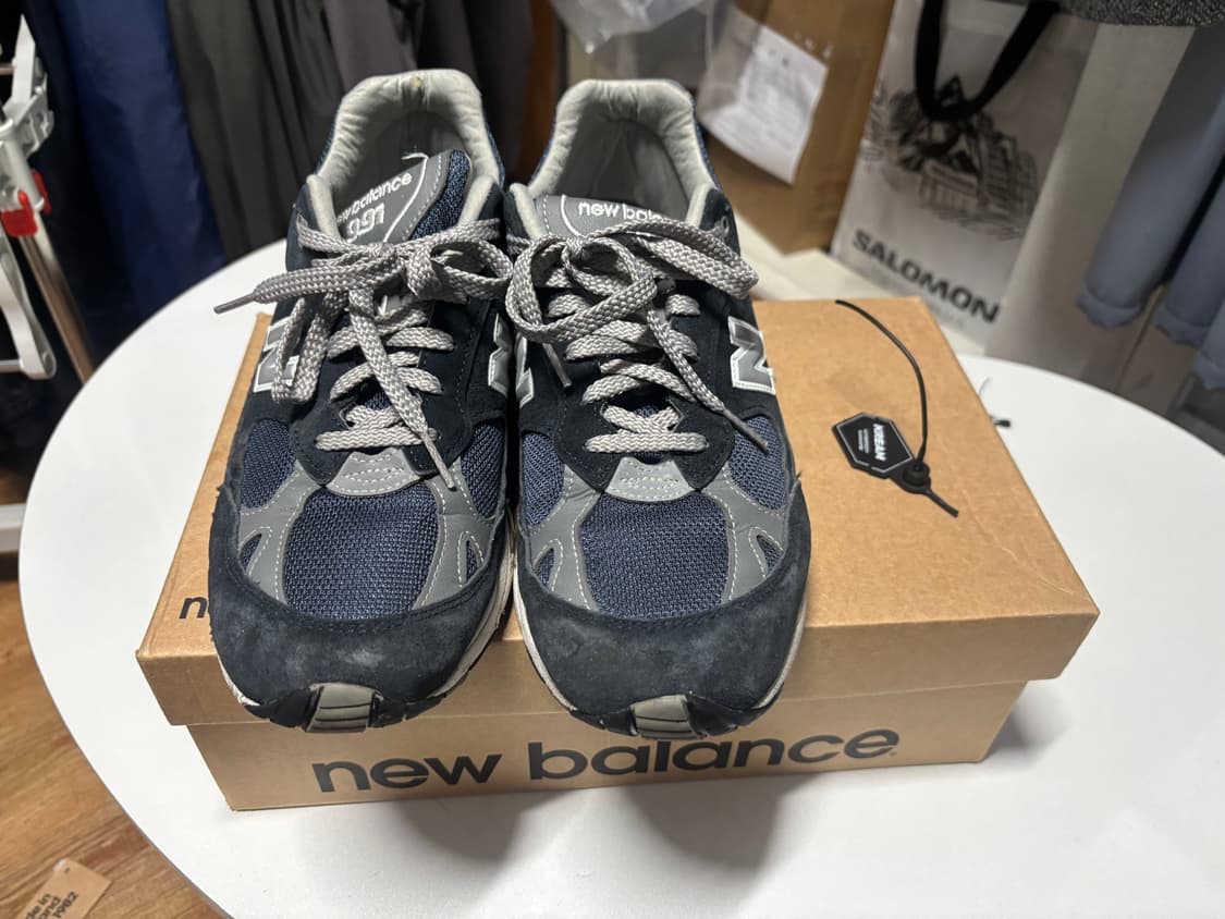 [280] 뉴발란스 991 네이비 280 상품이미지1