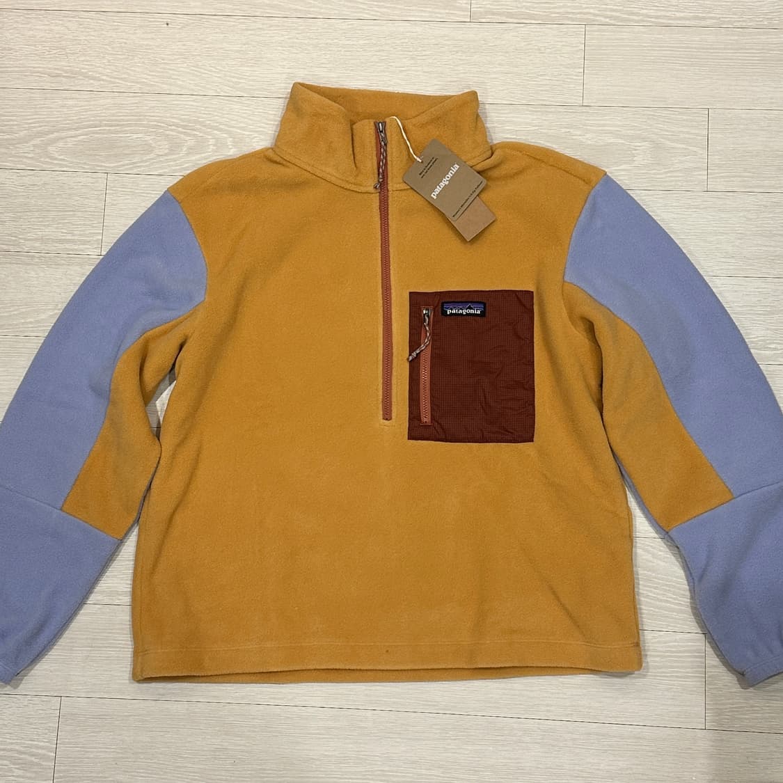 파타고니아 마이크로디니 우먼즈 하프 집업 후리스 상품이미지1