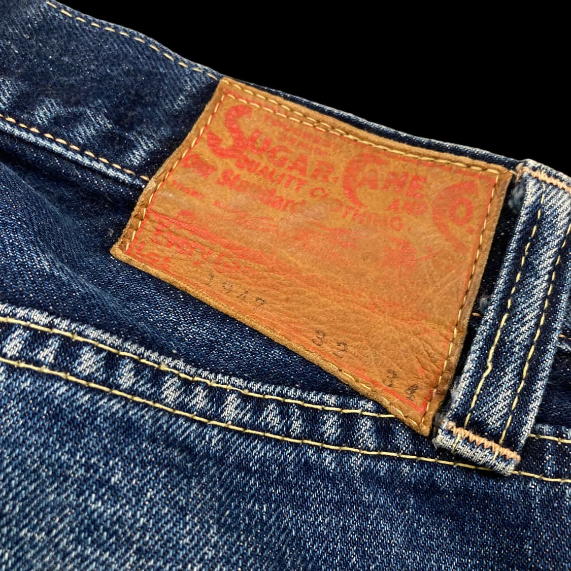 SUGAR CANE 슈가케인 빈티지 셀비지 데님팬츠 상품이미지6