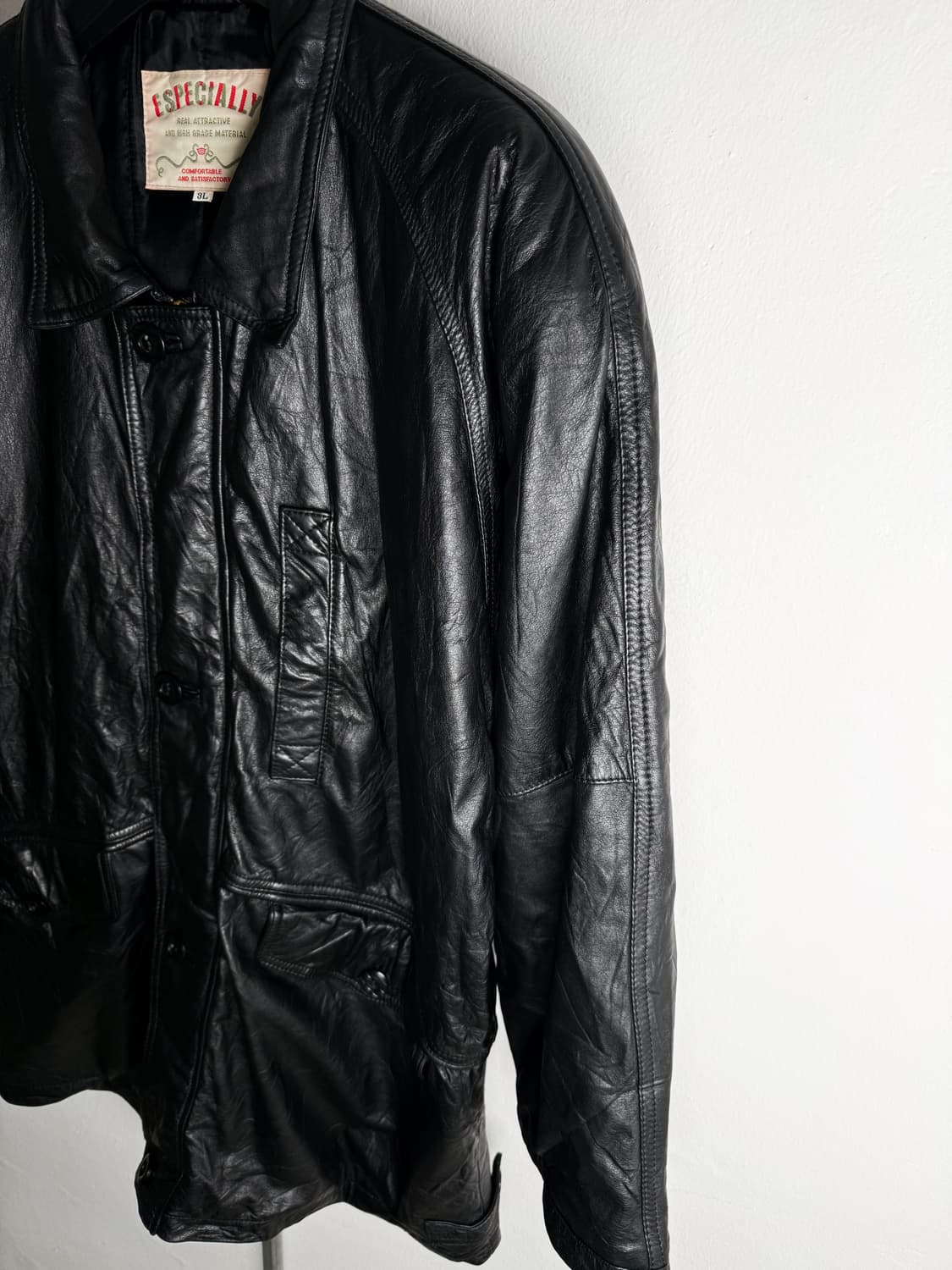 Especially Cowhide Leather Jacke 상품이미지7