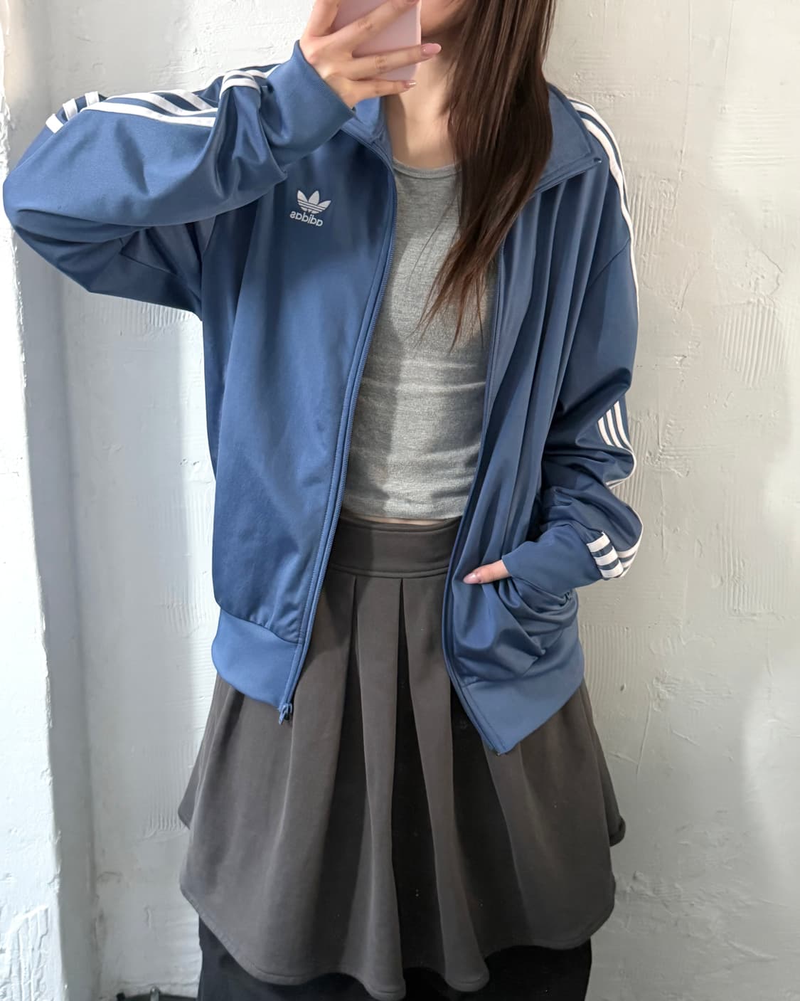 Adidas 아디다스 블루컬러 파이어버드 트랙탑 상품이미지2