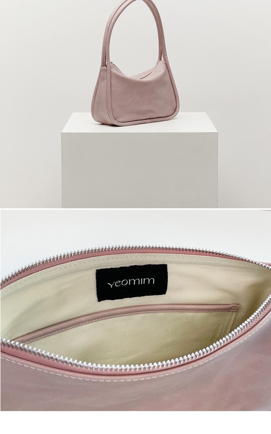 여밈 mini ridge bag lilac 상품이미지2