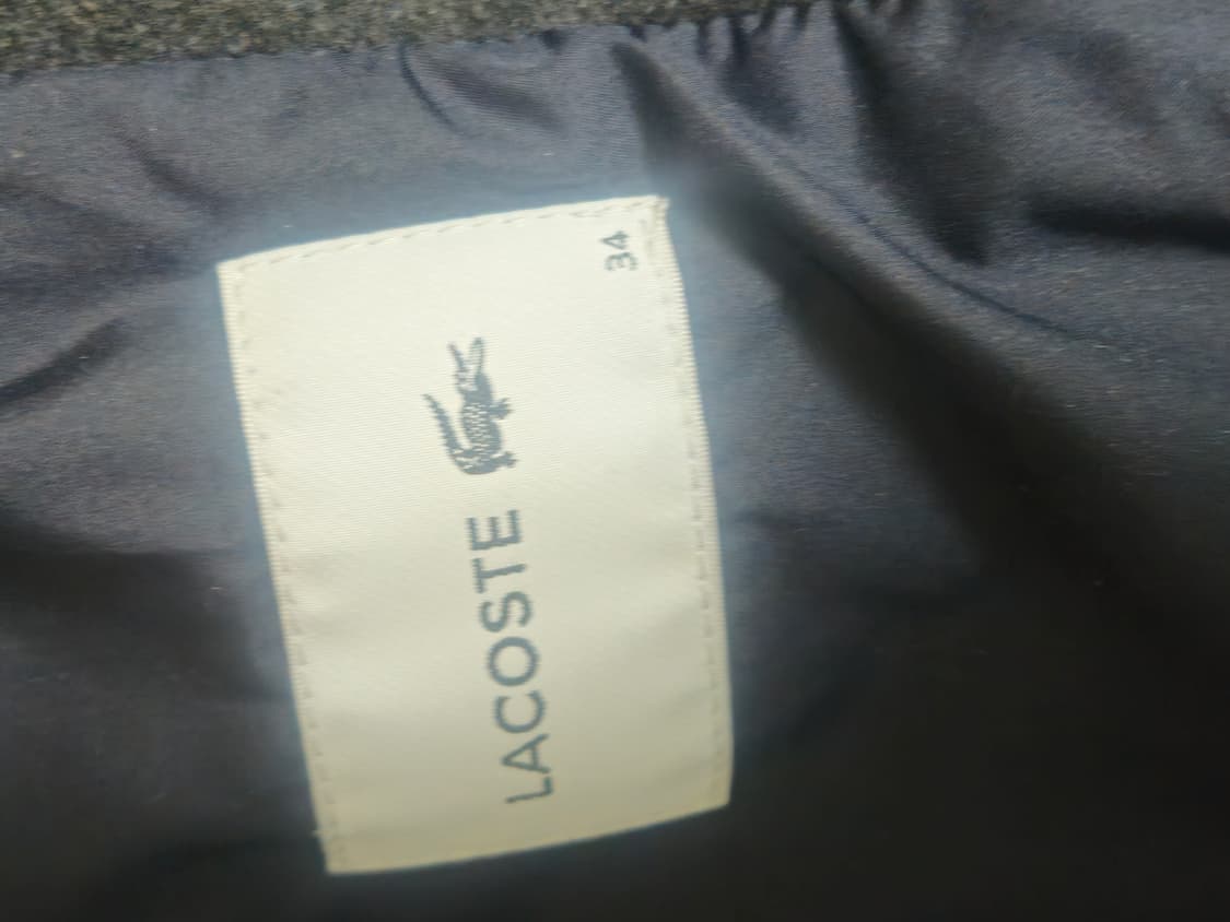 라코스테 여성 니트카라 패딩 점퍼 네이비 34 상품이미지7