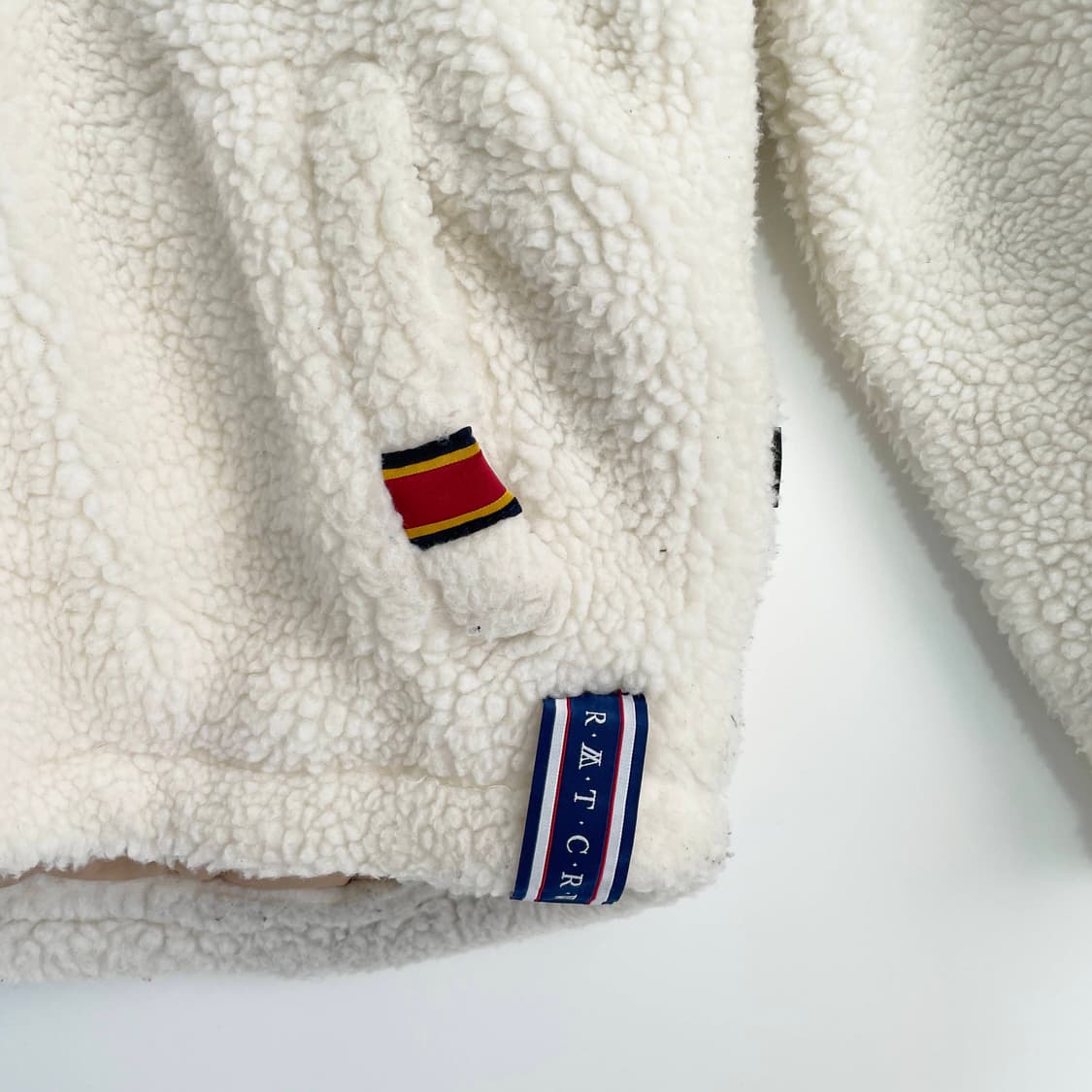 F1 로맨틱크라운 헌터 빅 칼라 플리스 재킷 S사이즈 상품이미지5