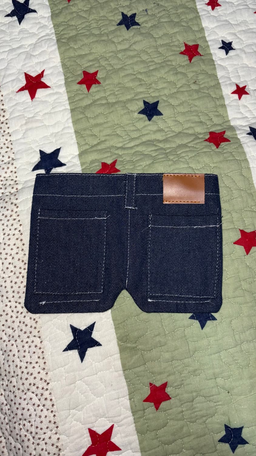 청바지 데님 지갑 상품이미지2