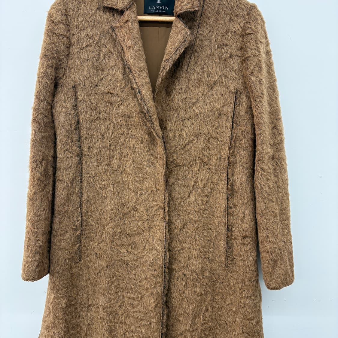 LANVIN 랑방 브라운 롱 코트 여/M 상품이미지2