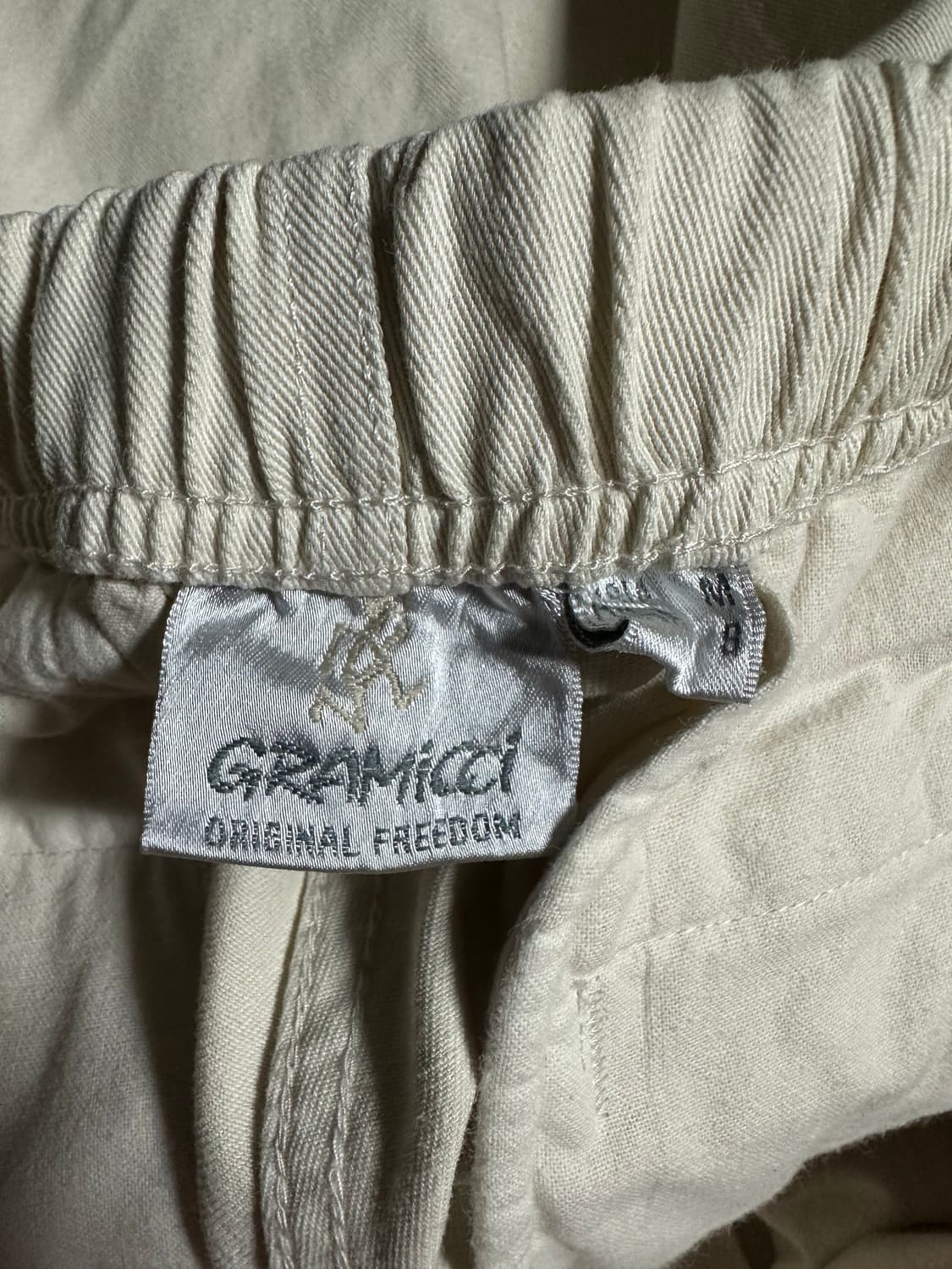 그라미치 와이드 테이퍼드 팬츠 그레이지 m 상품이미지3