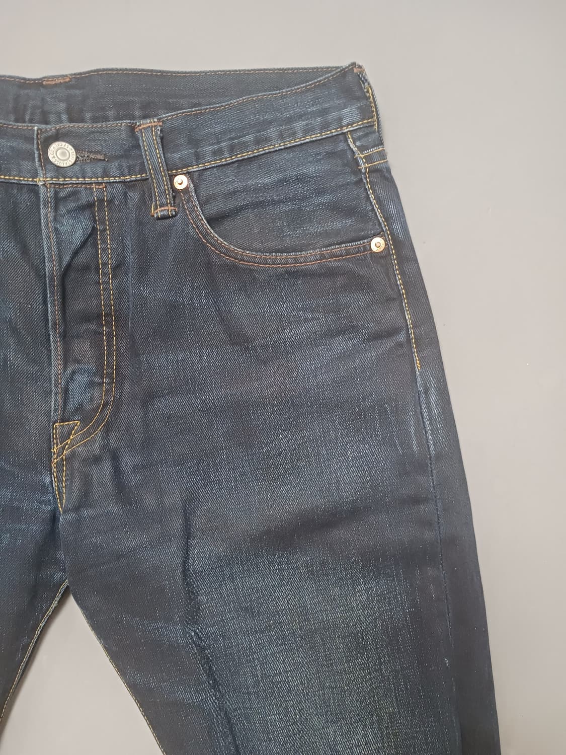 [32] 리바이스 501 흑청워싱 오리지널진 청바지 상품이미지4