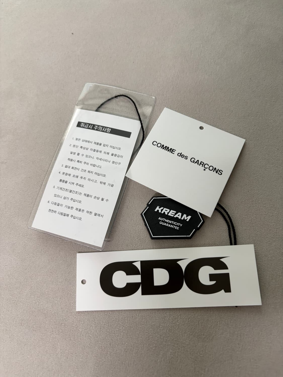 CDG 1986 꼼데가르송 티셔츠 블랙 S 상품이미지2