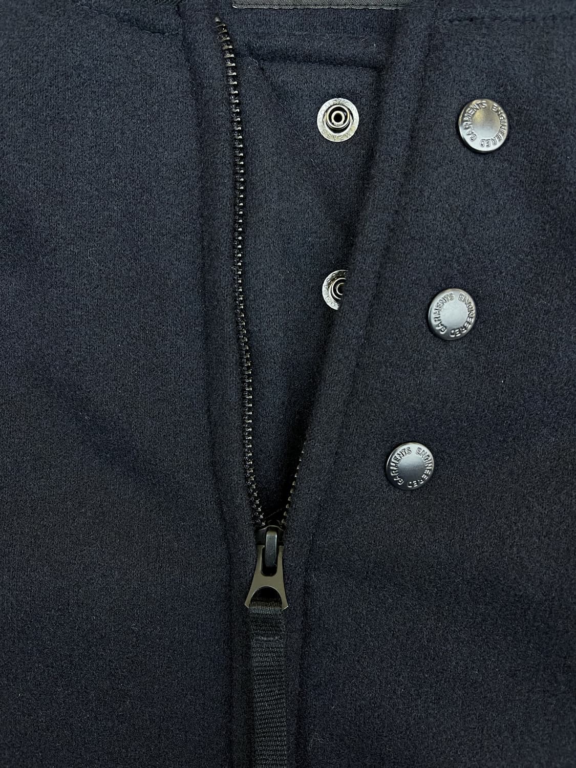 유니클로 x 엔지니어드가먼츠 퍼프테크 숏 블루종 자켓 상품이미지5