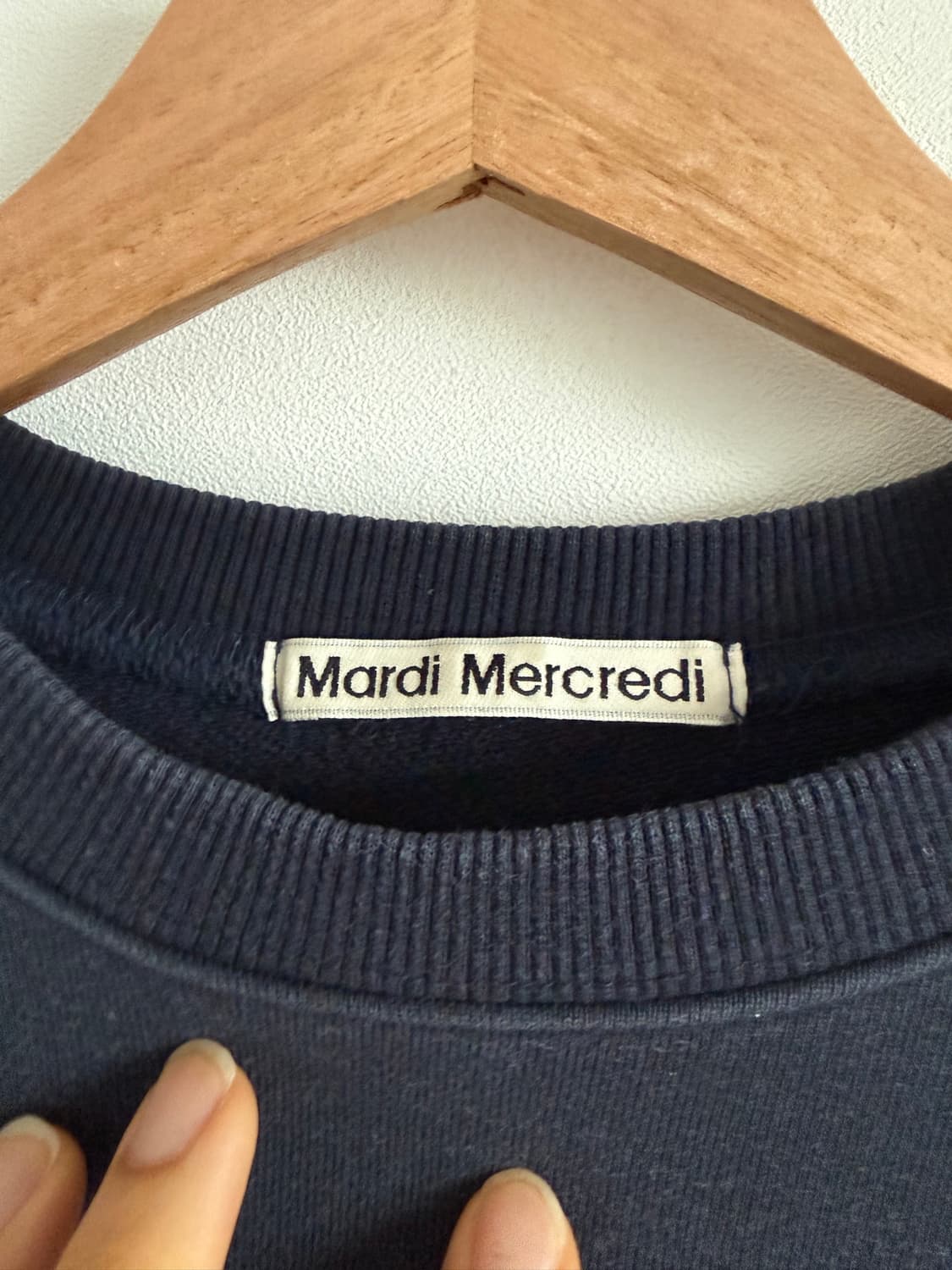 마르디메크르디(MARDI MERCREDI) 스웻 맨투맨 상품이미지5