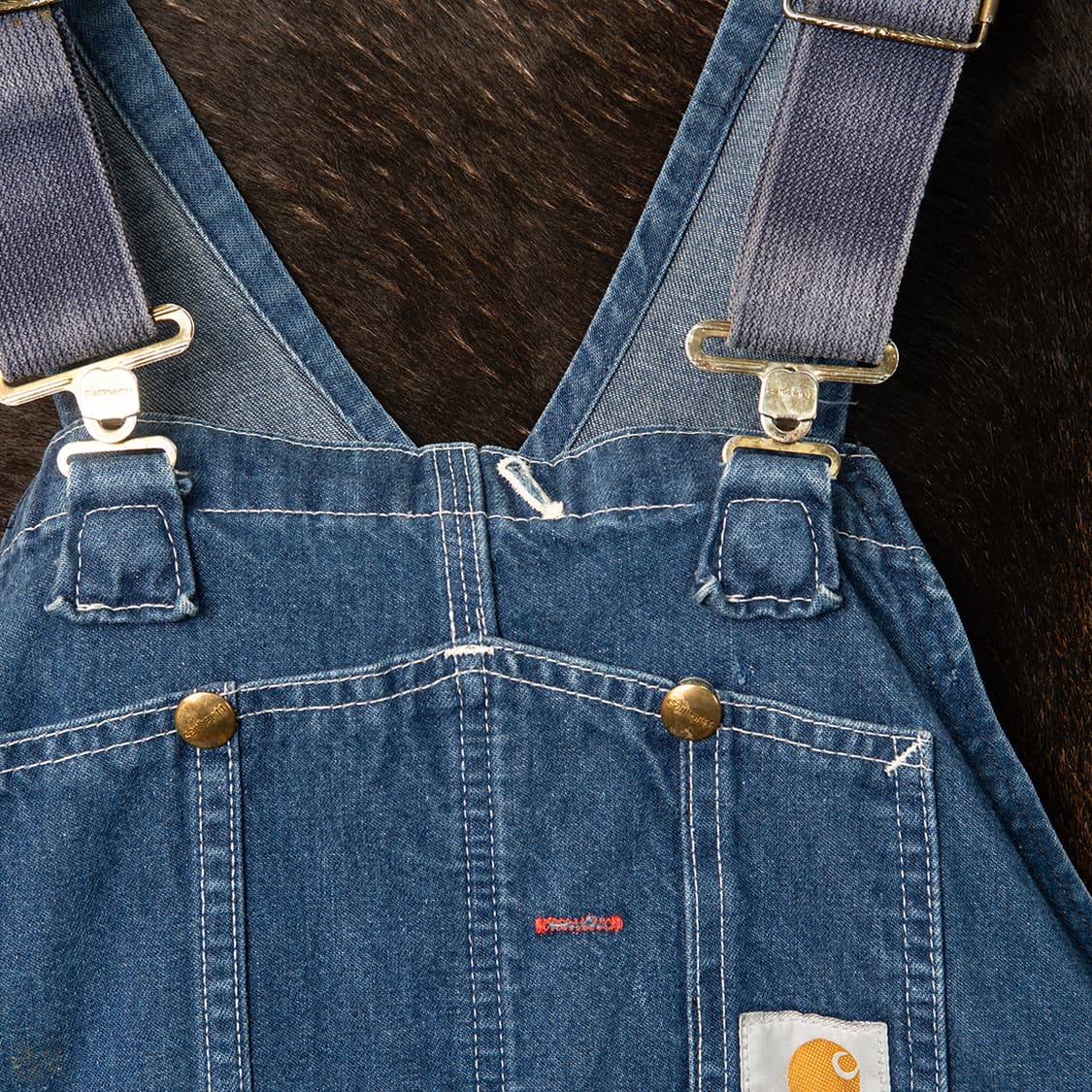 [40] 00s 칼하트 USA 메이드 R08 BIB 데님 오버롤  상품이미지2