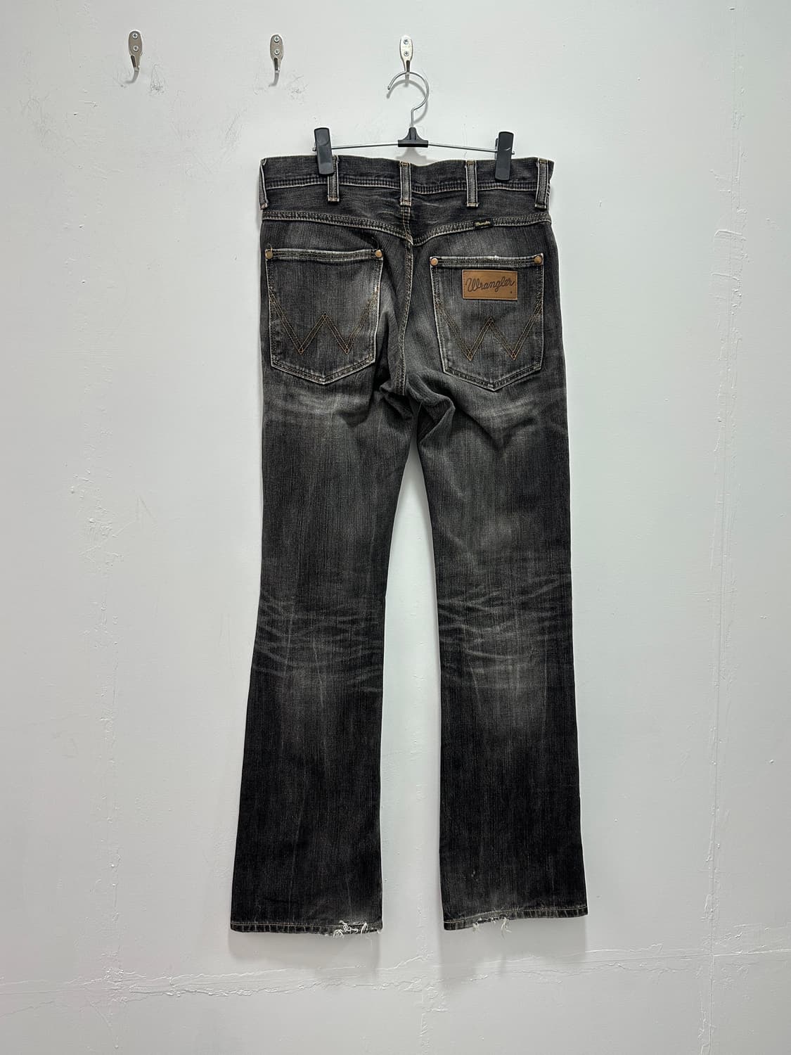 Wrangler flare denim washing pants 상품이미지4