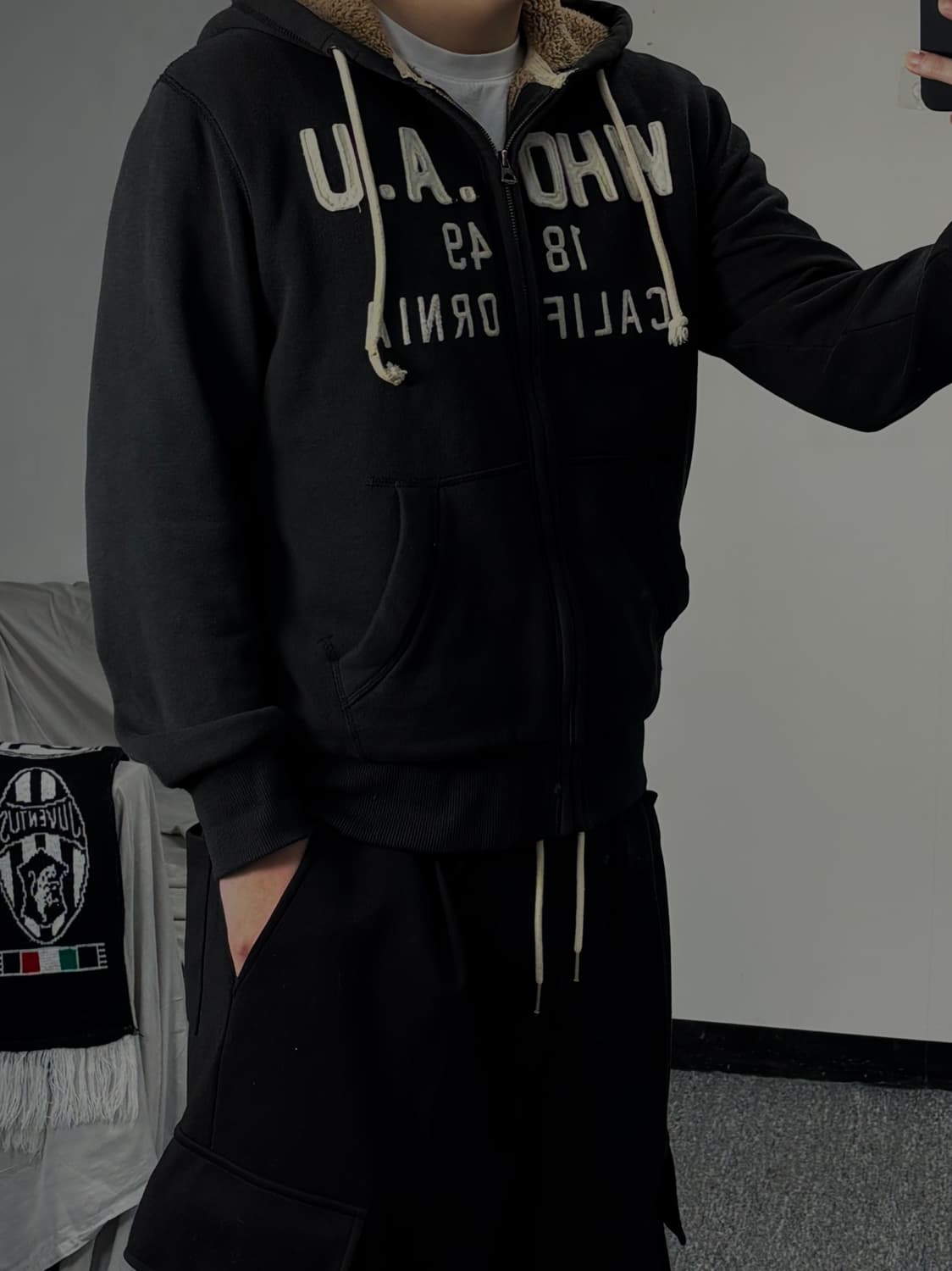 후아유 캘리포니아 후드 집업 상품이미지2