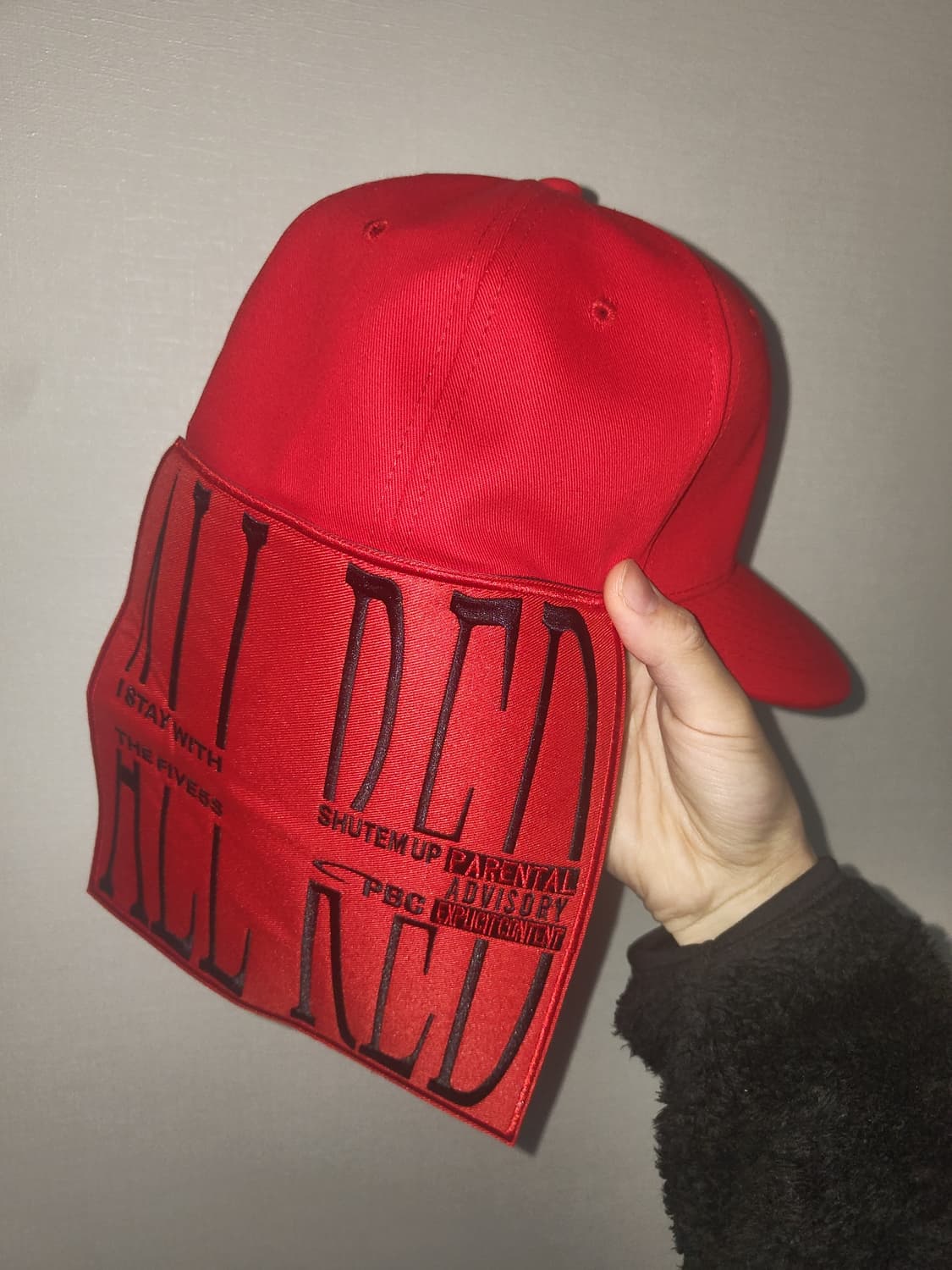 Playboi Carti ALL RED Hat L/XL 카티 올레드 헷 상품이미지1