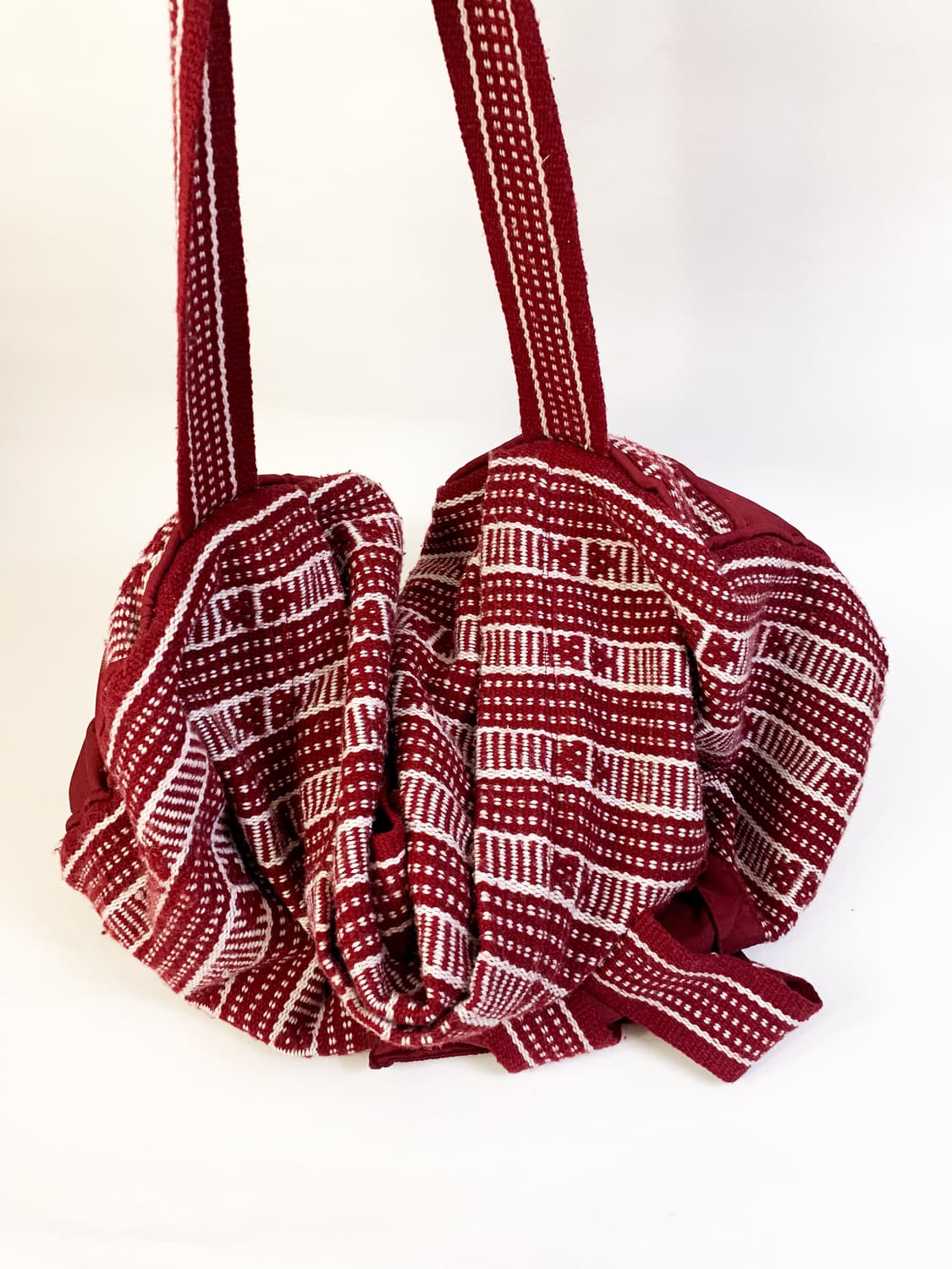 100% 양모 핸드메이드 뜨게 가방 크로스백 남녀공용 상품이미지2