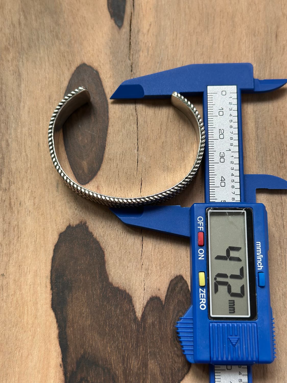 [네이티브 아메리칸]Tom hawk 12KGF 스택 라인 커프 상품이미지7