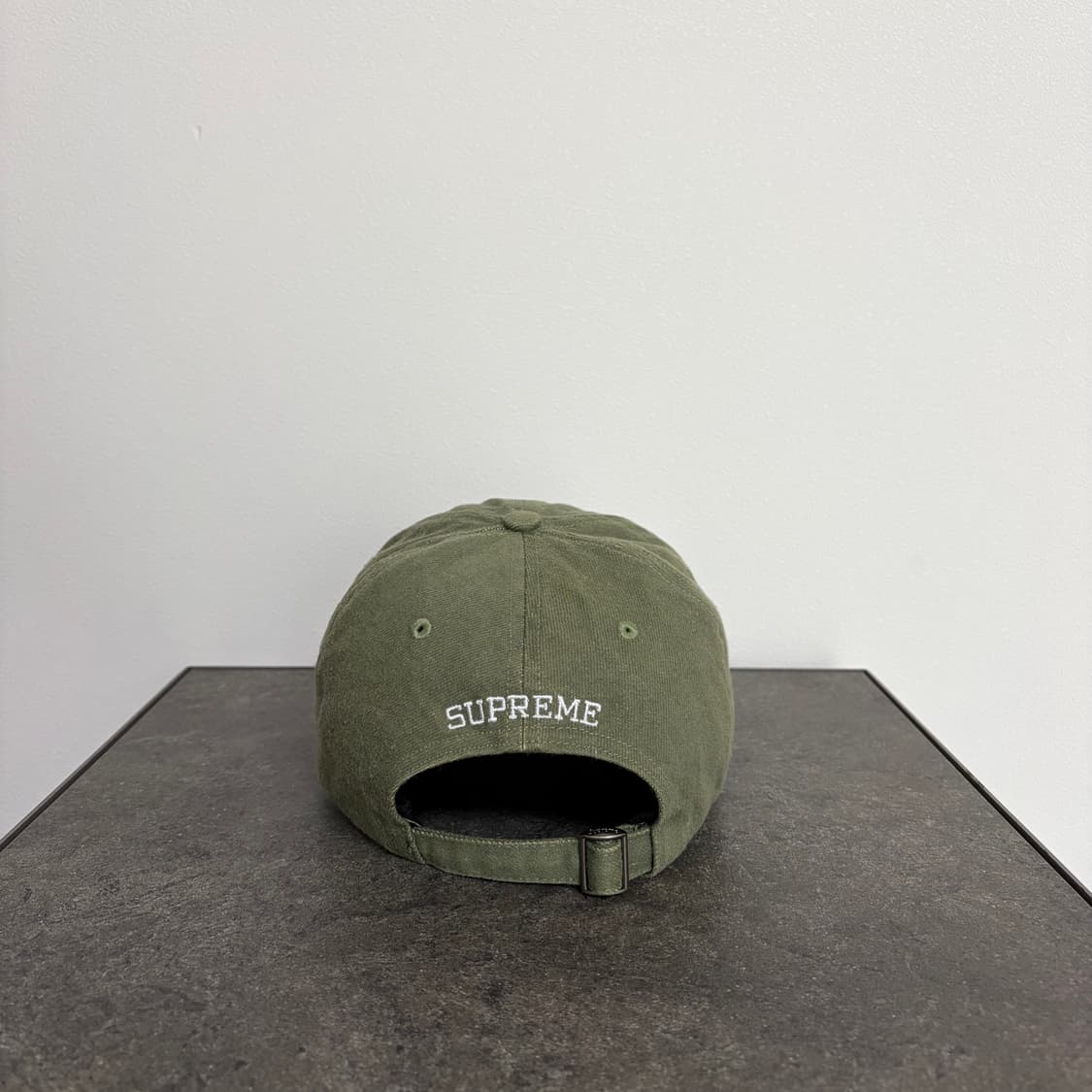 (OS) 슈프림 S로고 볼캡 모자 22SS 케블라 올리브 상품이미지4