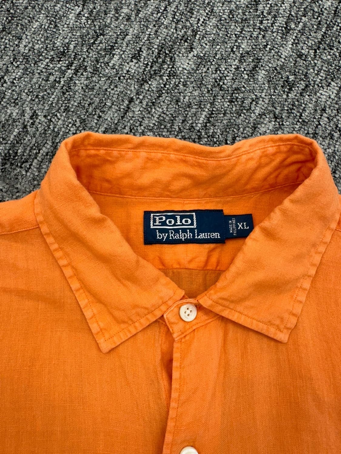 (2XL)폴로 린넨 반팔셔츠-M497 상품이미지3