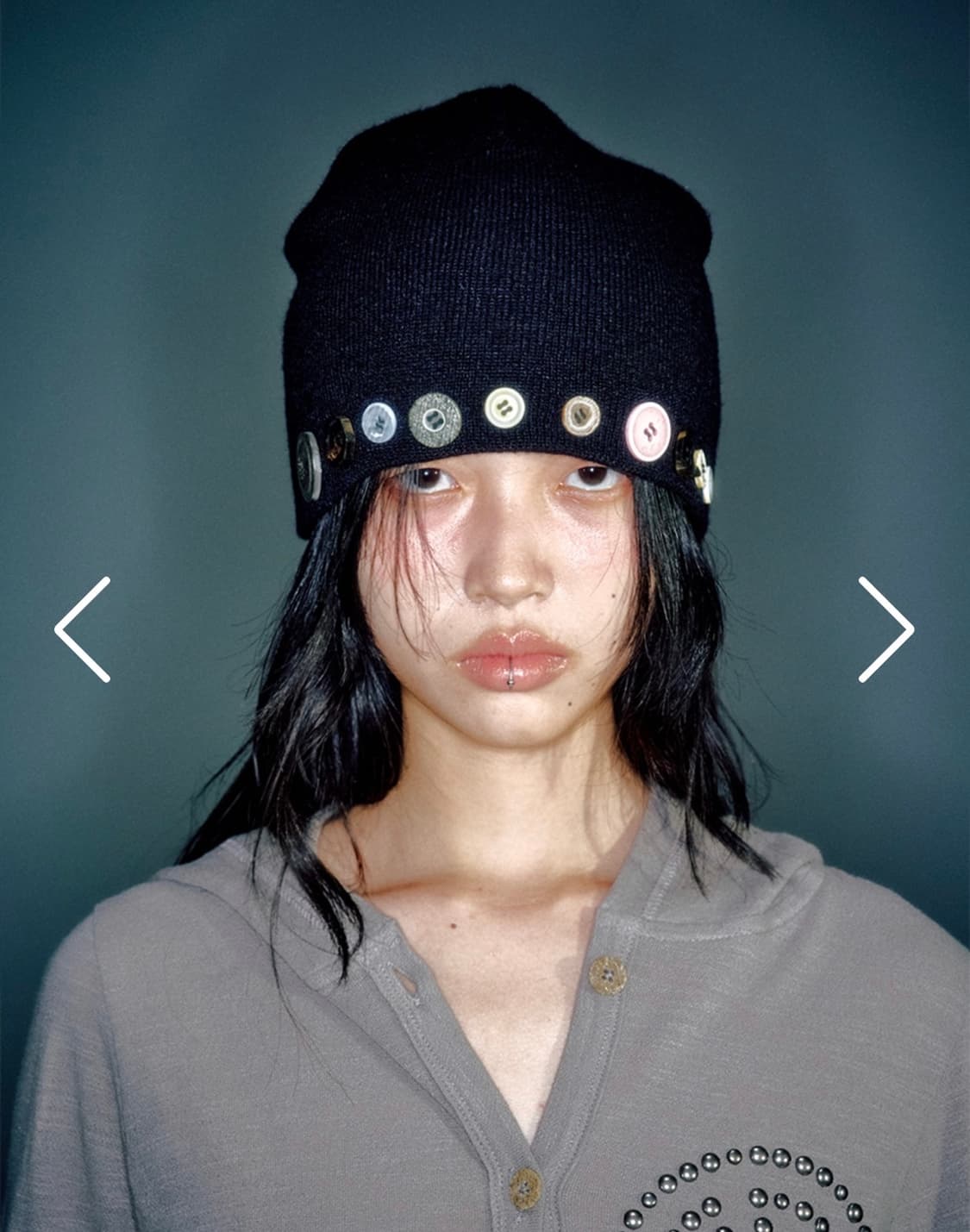 vacant archive TOMI BUTTON BEANIE 상품이미지1