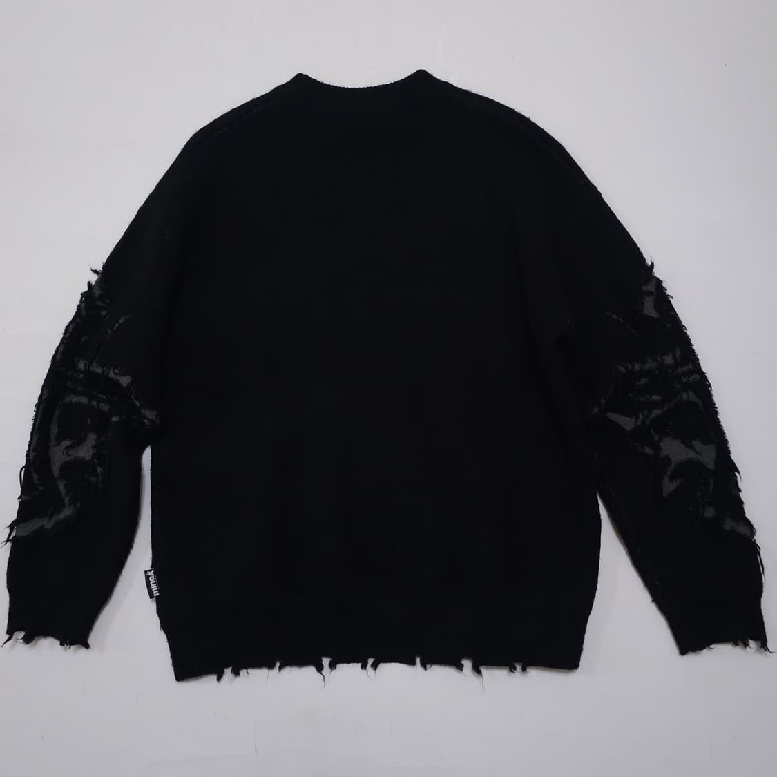 밍가런던 데미지 크로스니트 상품이미지6