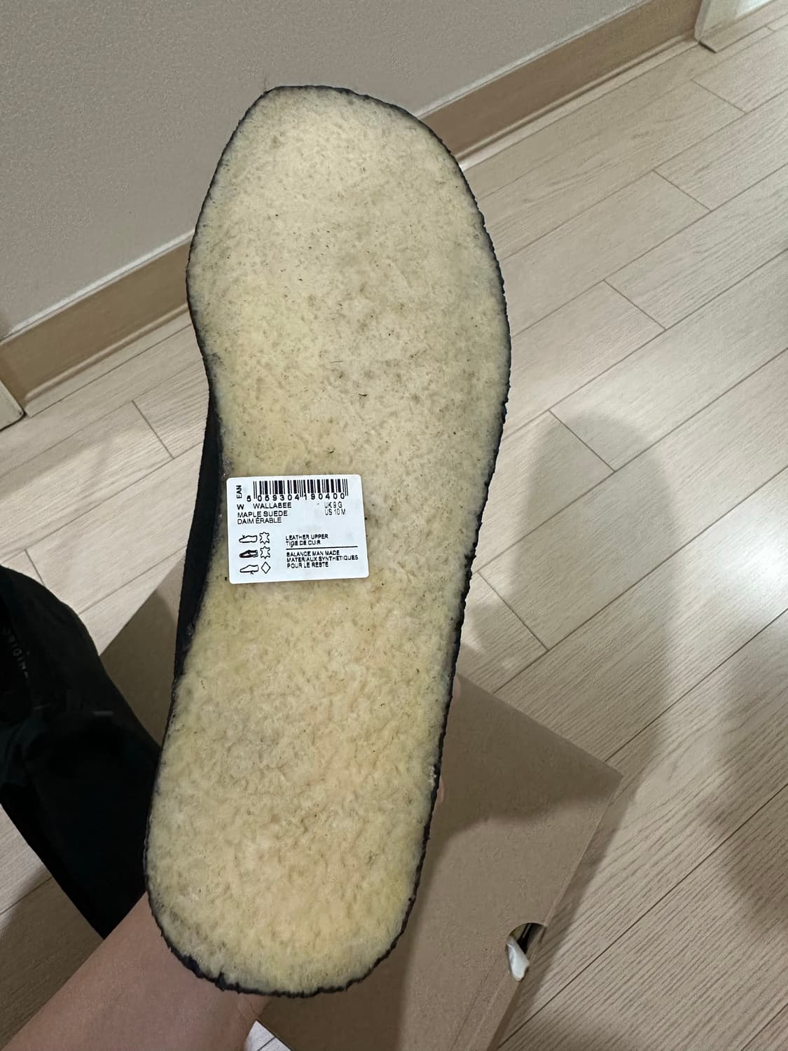 클락스 왈라비 부츠 우먼스 블랙 상품이미지3