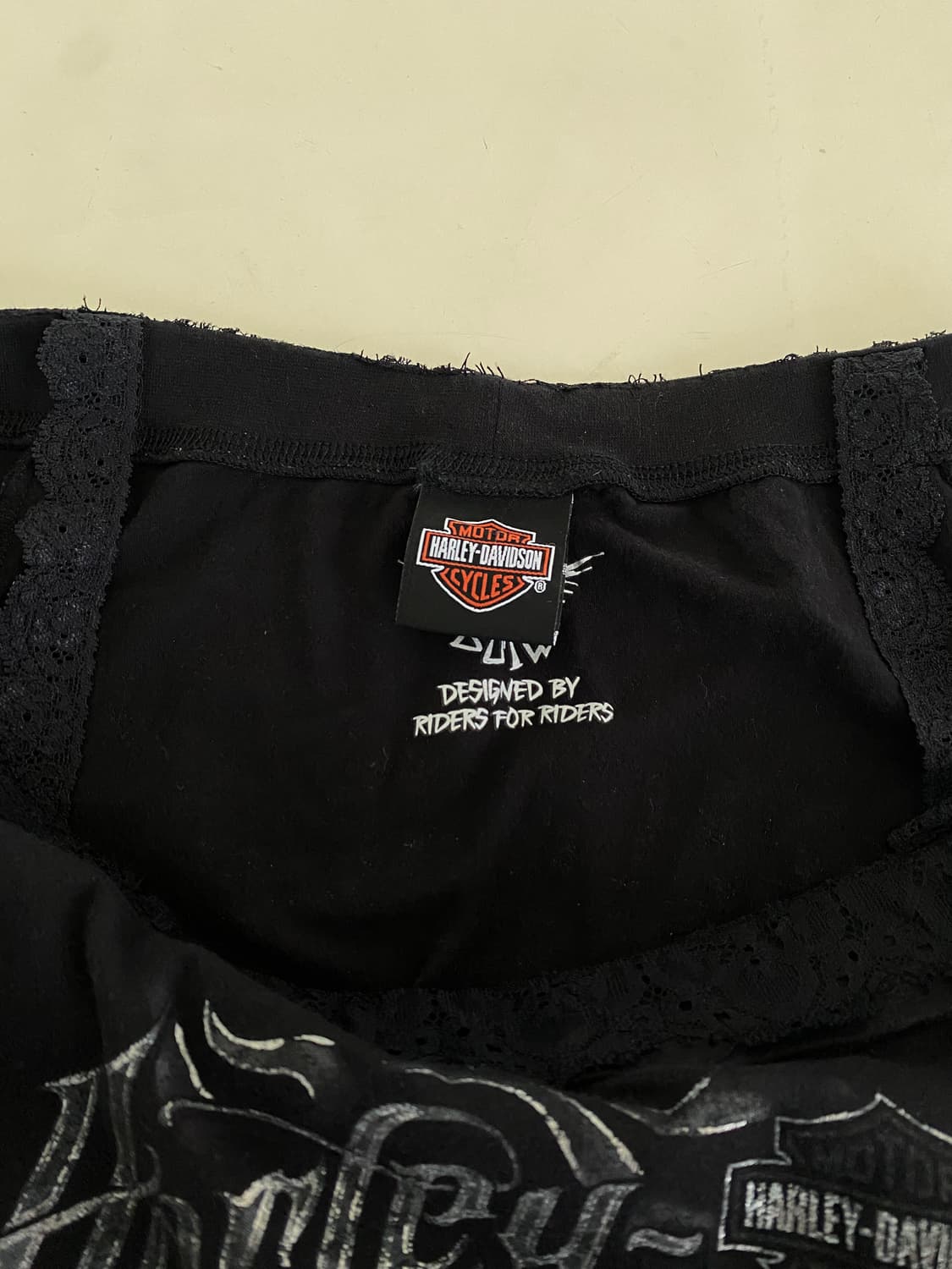 할리데이비슨 커스텀 오프숄더 탑 상품이미지5