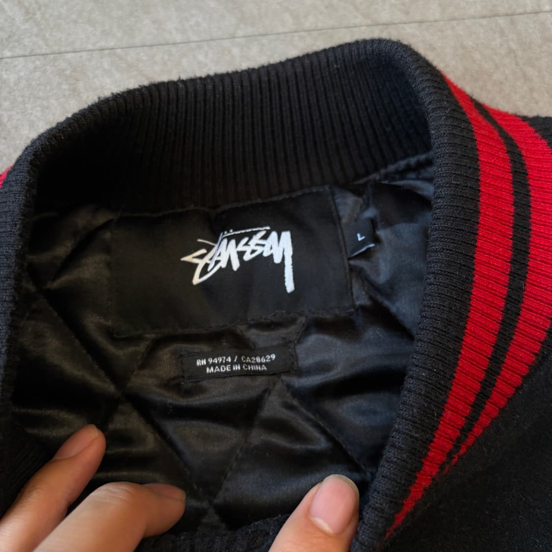 스투시 정품 30주년 울 바시티 자켓 상품이미지6