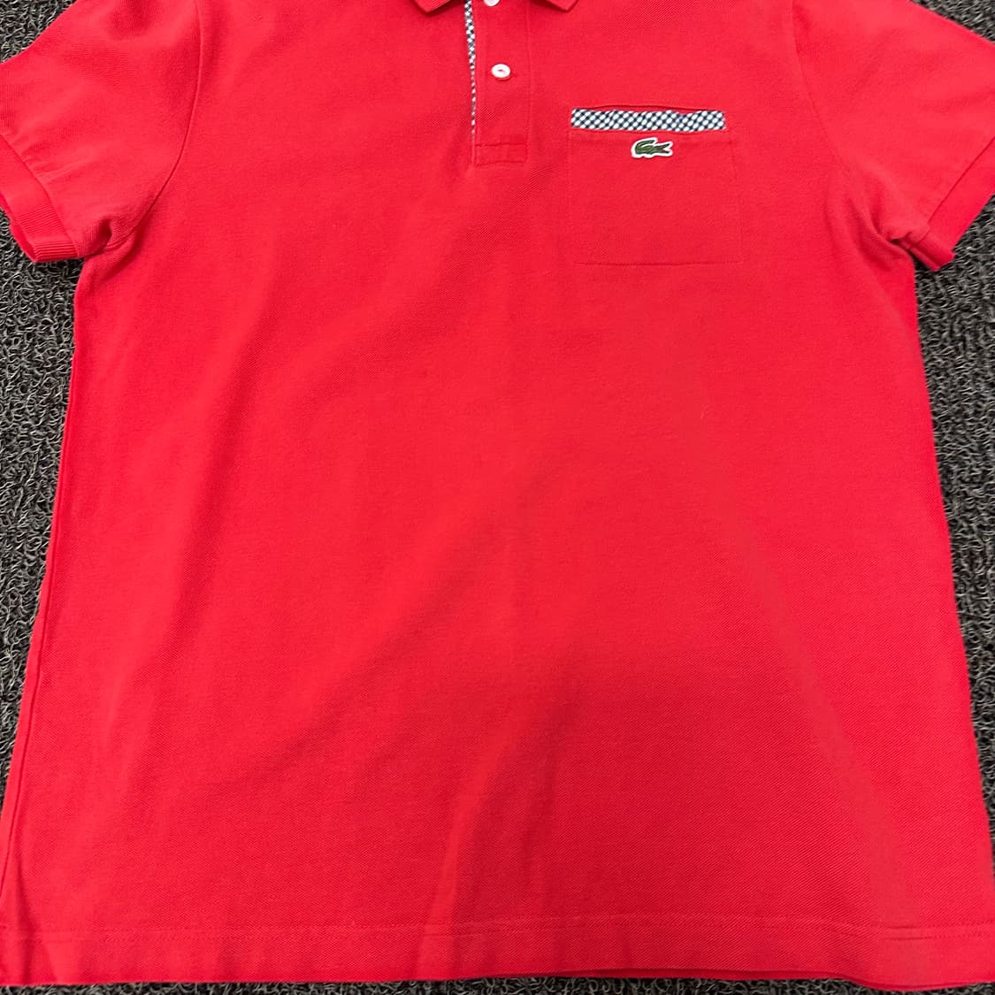 라코스테 카라티 남성 반팔티셔츠 레드 105(XL) 상품이미지3