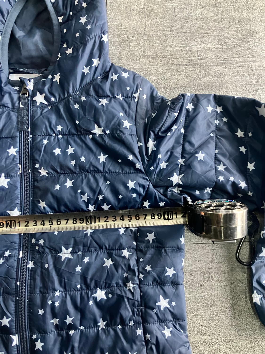 일본빈티지 Amazon 핀터깔y2k 별스타 패디드자켓 상품이미지2