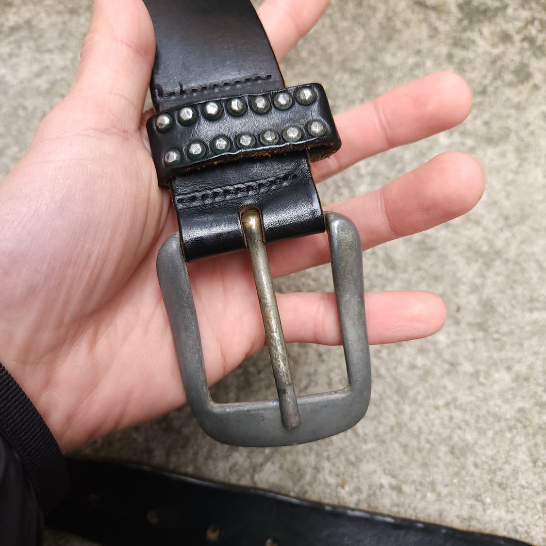 [OS] DIESEL 레더 벨트 상품이미지4