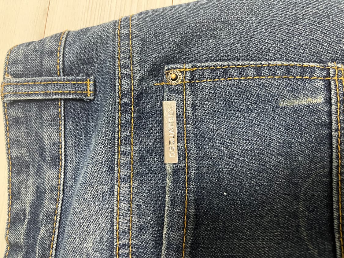 디스퀘어드 스트레이트 진(스키니x) 32사이즈 상품이미지4