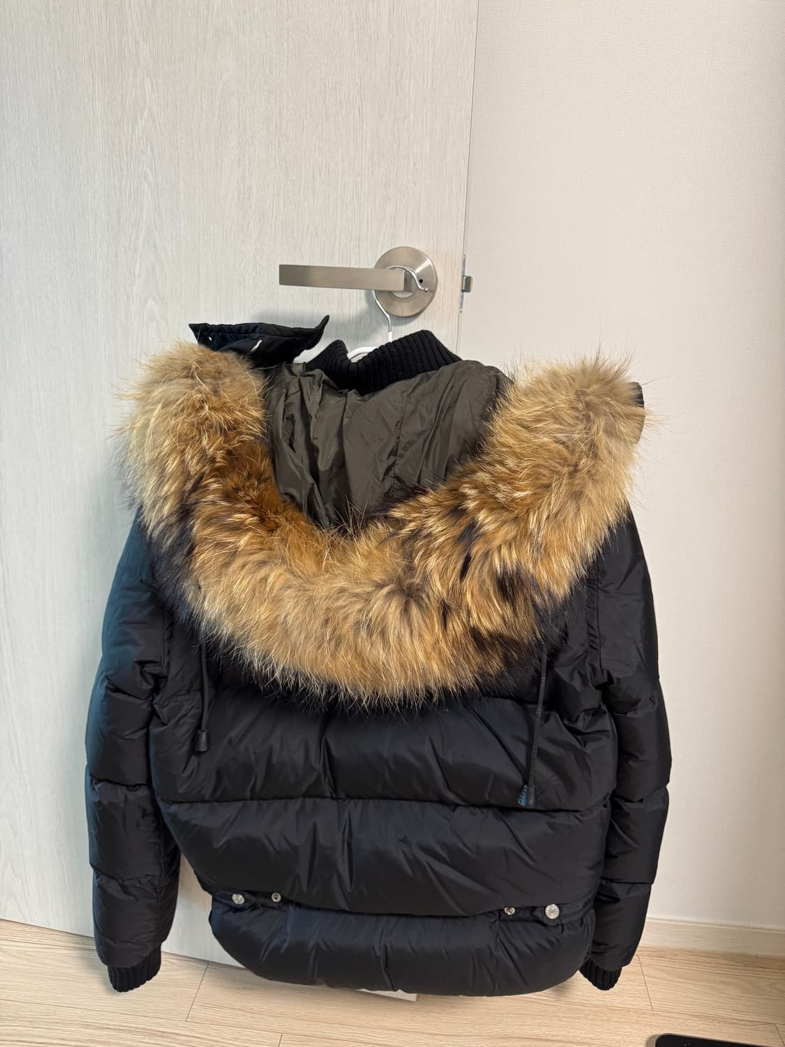 디스퀘어드2 콜마이너 패딩 50사이즈 블랙 상품이미지2