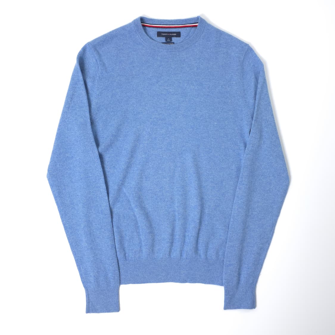 타미힐피거 캐시미어 니트 멜란지블루 (M) 상품이미지1