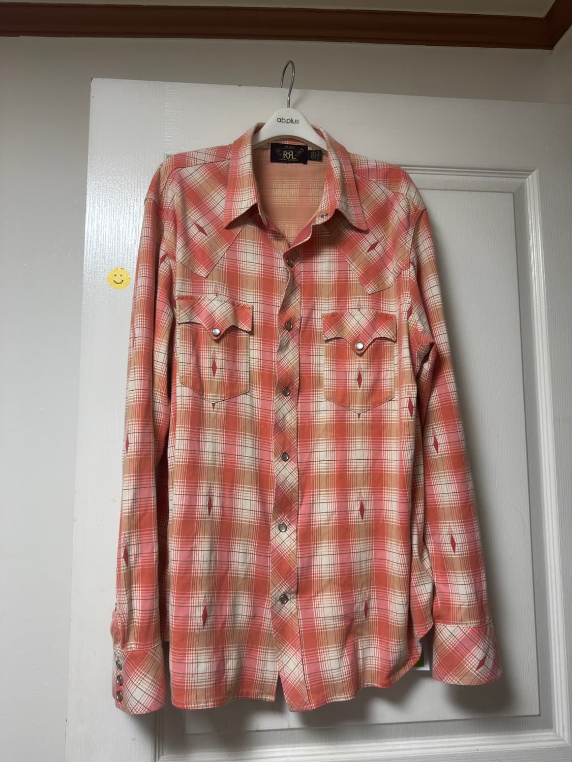 RRL 플래드 웨스턴 셔츠 L 상품이미지4