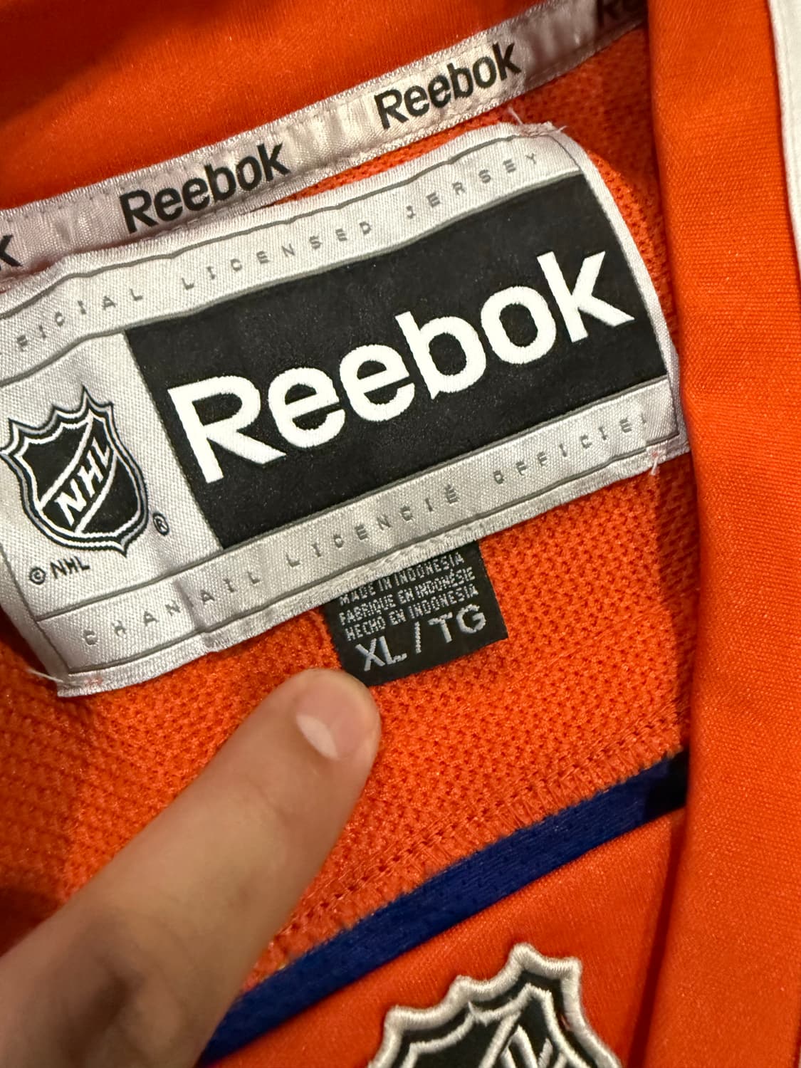 NHL 오일러스 하키져지 110 상품이미지5