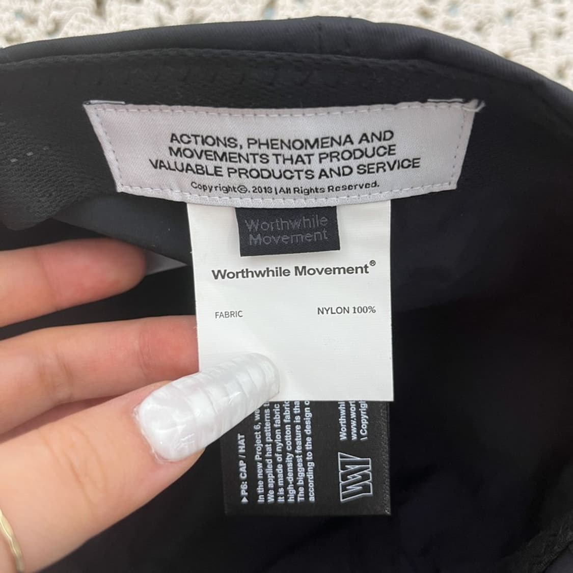 월드와일 무브먼트 빈티지 모던시크 하이커 볼캡 C10887 상품이미지4