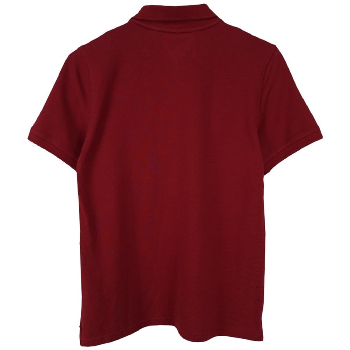 [타미힐피거] (새상품) 로고 자수 카라티 버건디 M20182 상품이미지3