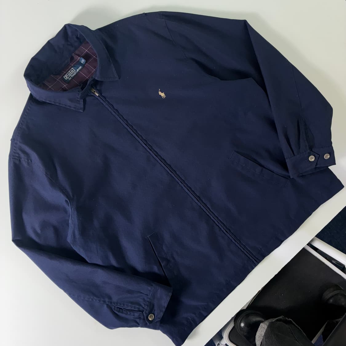 Polo  폴로 랄프로렌 네이비 바이스윙 블루종 자켓  상품이미지3