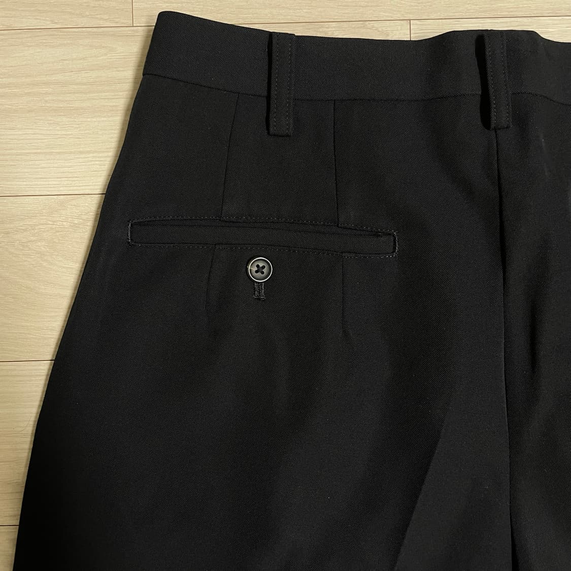 요지야마모토 뿌르옴므 와이드 울 트라우저 상품이미지7