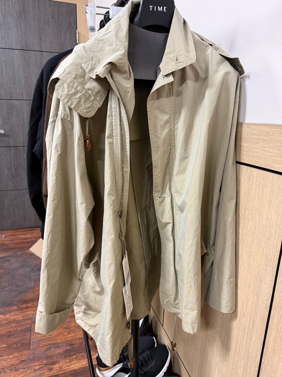 [2]헤릴 웨더클로스 윈드자켓 베이지 상품이미지3