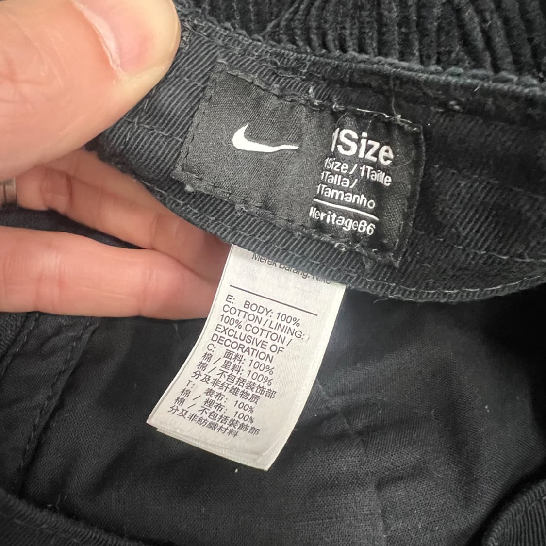 나이키 헤리티지 86 코듀로이 볼캡 모자 상품이미지4