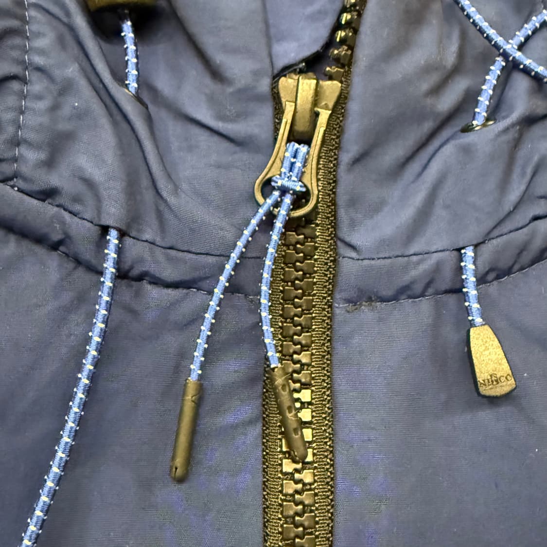 [정품/L] 나이키 후드 집업 네이비 회색 b17 상품이미지7