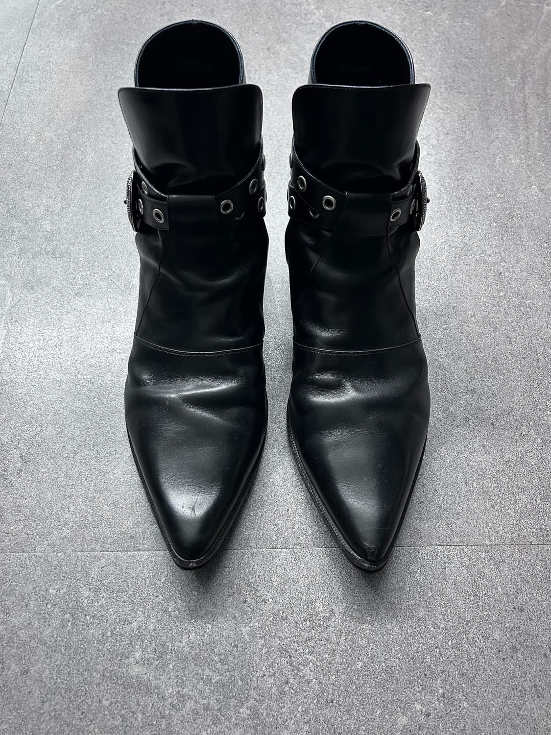 생로랑 14ss 웨스턴 버클 부츠 상품이미지6