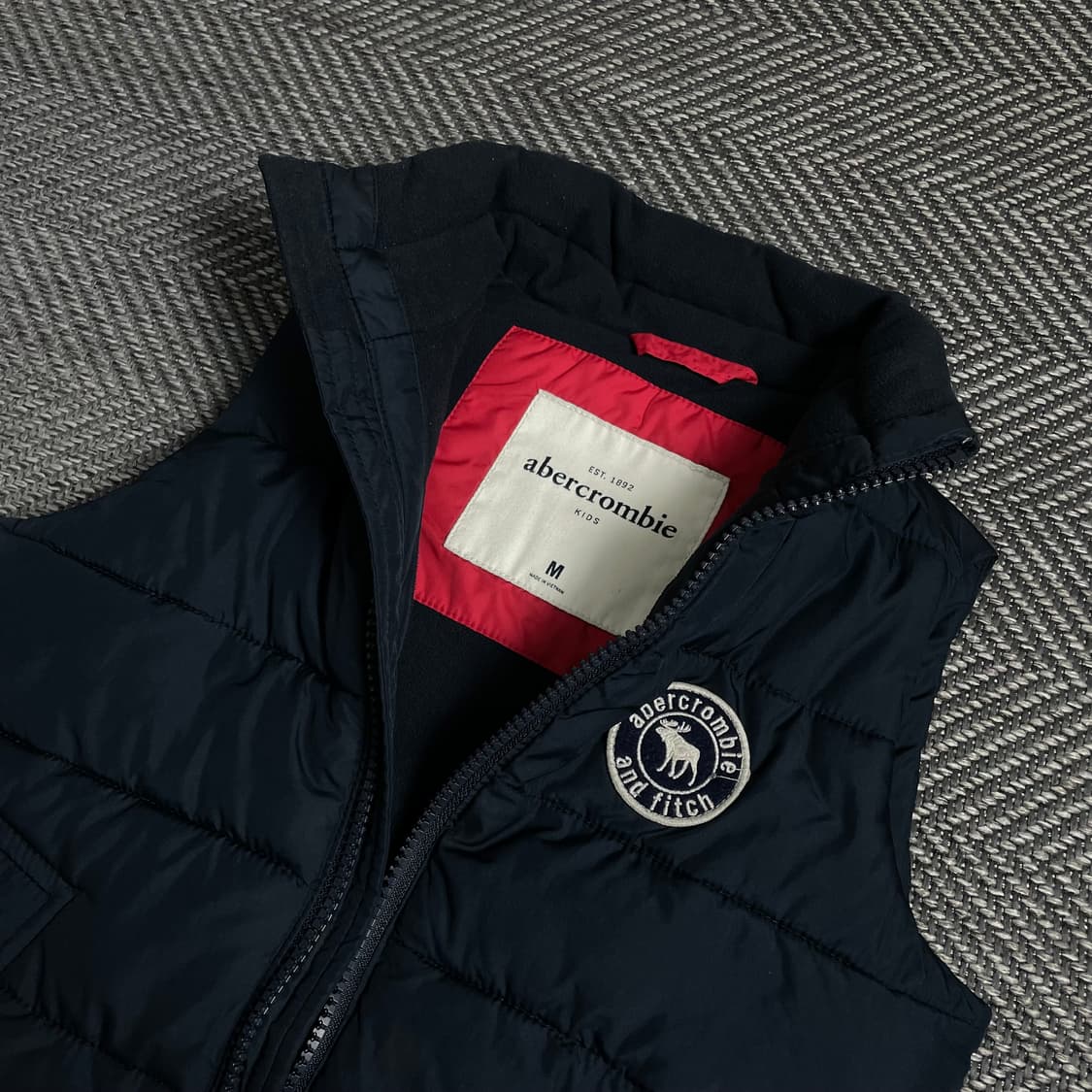 아베크롬비 y2k 크롭 빈티지 다운 베스트o 4868 상품이미지6