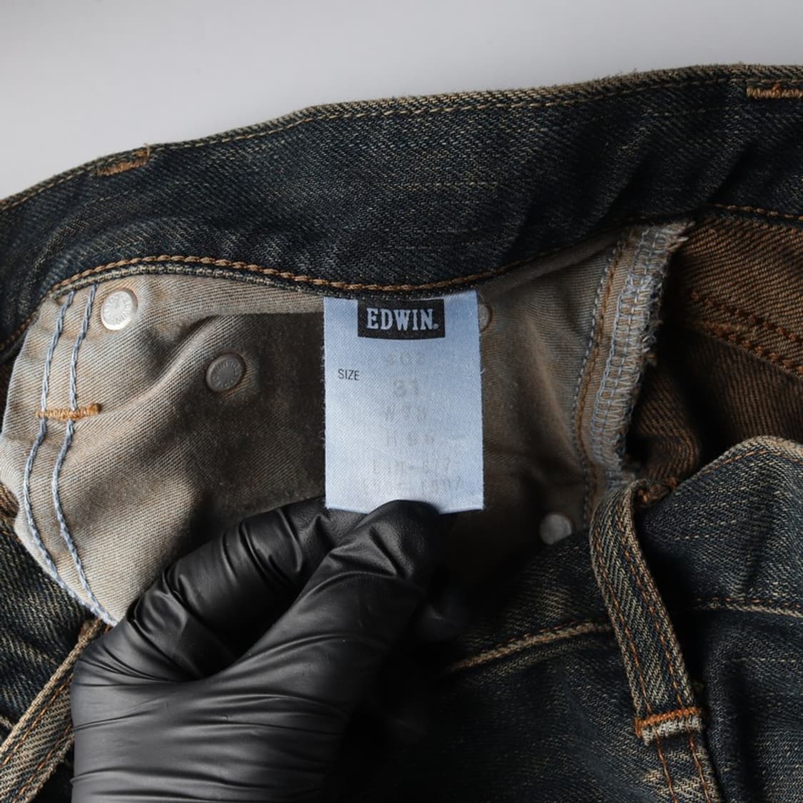 EDWIN 셀비지 인디고 데님 팬츠 상품이미지7