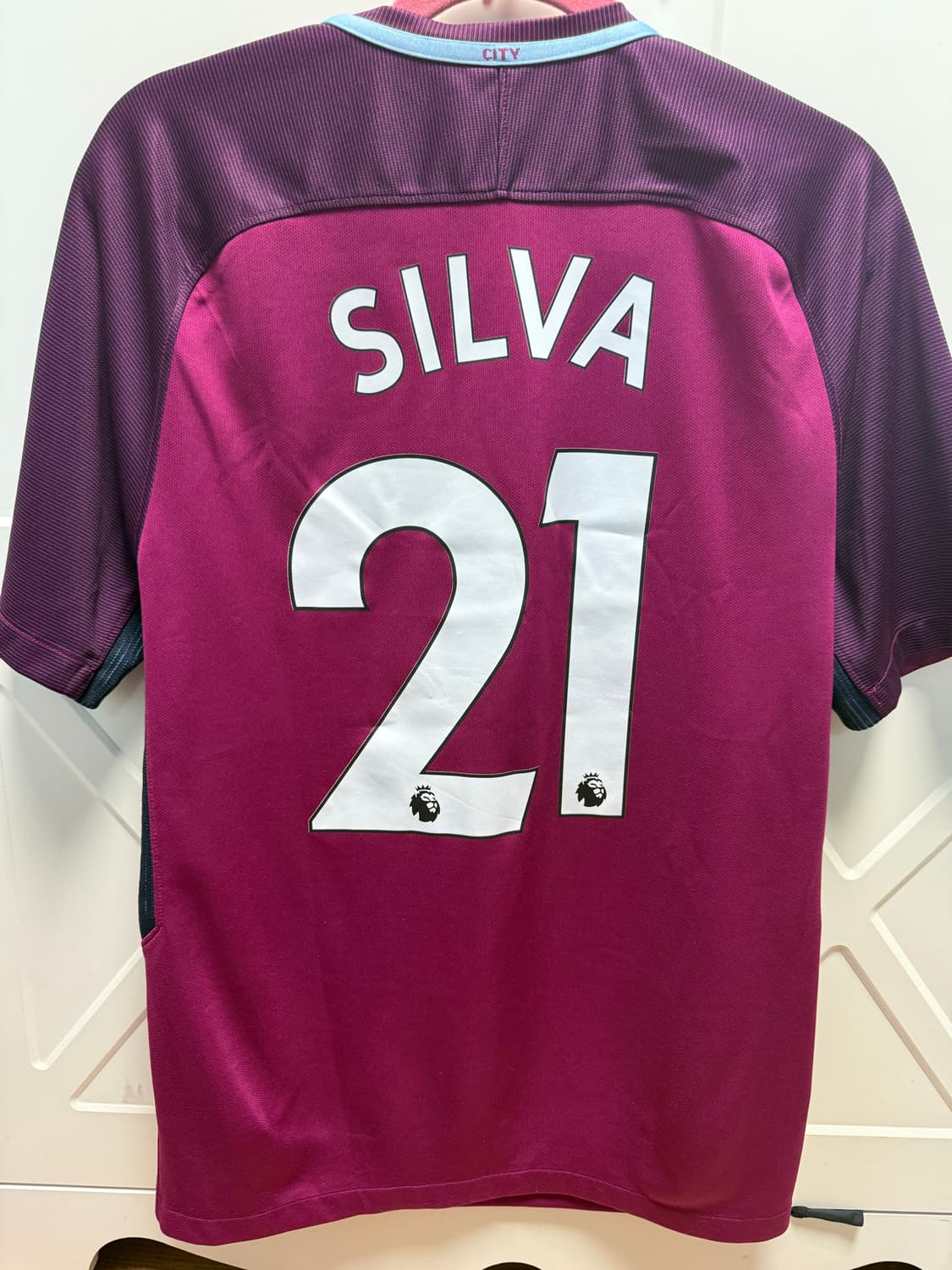 17-18 맨시티 다비드 실바 유니폼 상품이미지2