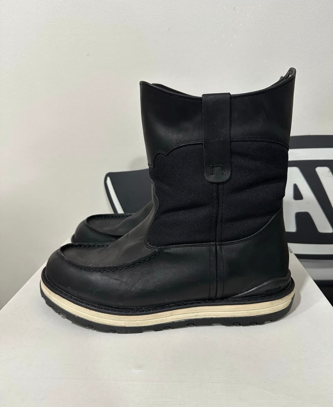 Visvim Gridwood boots blk 9 상품이미지3